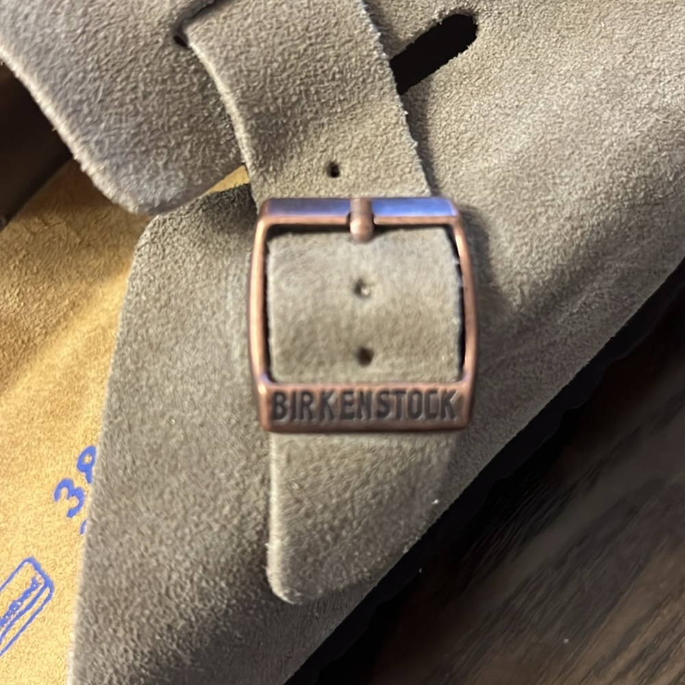 Birkenstock Boston clog Taupe Size 38 Narrow